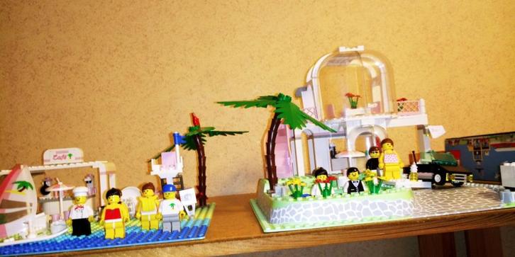 Lego:6416 Poolside Paradise+andere complete sets, Kinderen en Baby's, Speelgoed | Duplo en Lego, Gebruikt, Lego, Complete set