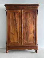 Mahonie biedermeier meidenkast kleding linnen leg buffet, Ophalen