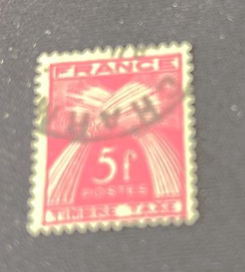 1946 Frankrijk Tax Yvert 85 gebruikt beschikbaar voor biedingen