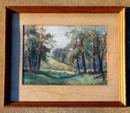 Antiek aquarel schilderij Charles Smith, Ophalen