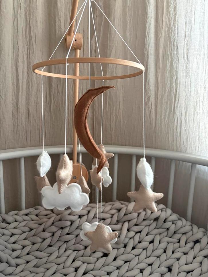 Jollein Baby Arm met Muziekmobiel, Kinderen en Baby's, Kinderkamer | Inrichting en Decoratie, Zo goed als nieuw, Overige typen