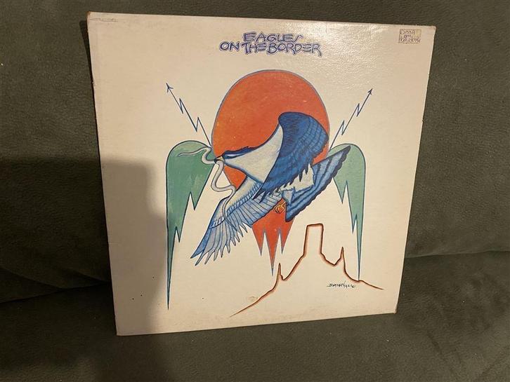Eagles - Eagles on the border vinyl [1056], Cd's en Dvd's, Vinyl | Rock, Zo goed als nieuw, Poprock, 12 inch, Ophalen of Verzenden