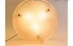 Ijsglas plafondlamp Kaiser Leuchten, Ophalen, Zo goed als nieuw, Glas
