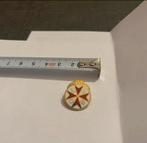 vintage EHBO jaar insigne 15 speld/button, Verzamelen, Speldjes, Pins en Buttons, Ophalen of Verzenden, Zo goed als nieuw, Overige onderwerpen