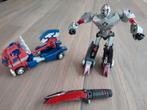 Transformers Optimus prime en Megatron, G1, Ophalen of Verzenden, Zo goed als nieuw