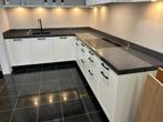 Granieten werkblad, Huis en Inrichting, Keuken | Keukenelementen, Ophalen, Nieuw, Grijs, 200 cm of meer