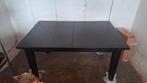 Uitschuifbare tafel, Huis en Inrichting, Tafels | Salontafels, Ophalen, Gebruikt, 100 tot 150 cm, 50 tot 100 cm
