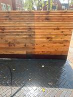 Een schutting als nieuw voor de zomer?! Lees verder!, Ophalen of Verzenden, Zo goed als nieuw, Hout, 200 cm of meer