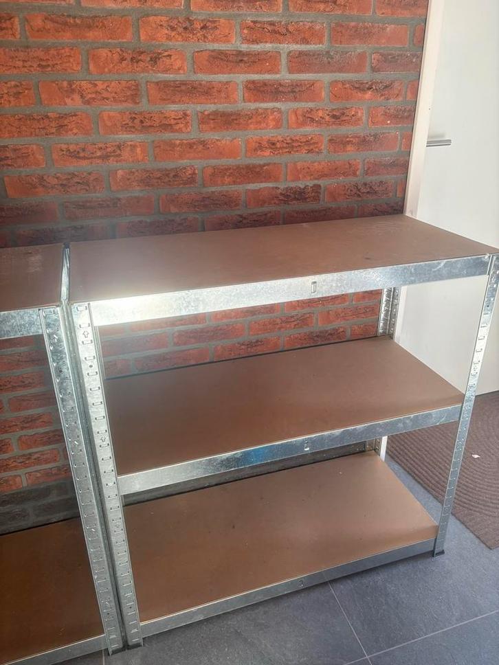 4x Stellingkast 180x90x40 - Garage/Bijkeuken, Huis en Inrichting, Kasten | Stellingkasten, Gebruikt, Ophalen