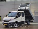 Iveco Daily 35S16 Driezijdige Automaat Kipper Dubbel Cabine, Auto's, Automaat, Stof, Gebruikt, Euro 6