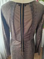 B&S Jurk Slangenprint Maat 38, Maat 38/40 (M), Bruin, Nieuw, Ophalen of Verzenden