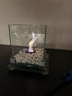 Moderne Bio Ethanol Brander - Gehard Glas, Ophalen, Zo goed als nieuw, Vrijstaande haard, Overige soorten