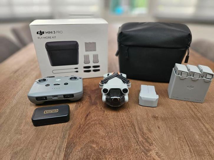 Dji mini 3 pro fly more + more, Audio, Tv en Foto, Drones, Zo goed als nieuw, Ophalen of Verzenden