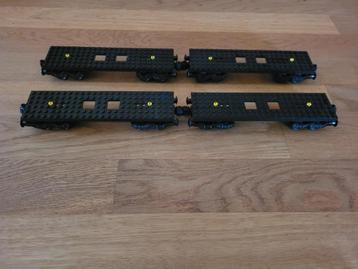 Partij 24x Lego trein wagons (8x Advertenties samen) beschikbaar voor biedingen