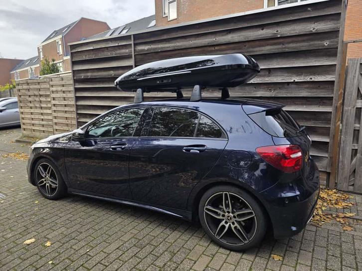 Dakkoffer inclusief dakdragers Mercedes., Auto diversen, Dakkoffers, Gebruikt, Ophalen