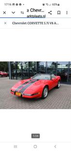 Chevrolet 1994 Rood, Auto's, Chevrolet, Automaat, 1494 kg, Cabriolet, Corvette