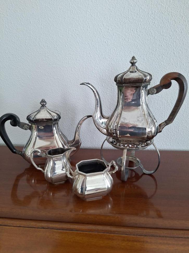 Zilveren koffie servies, Antiek en Kunst, Antiek | Goud en Zilver, Zilver, Ophalen of Verzenden