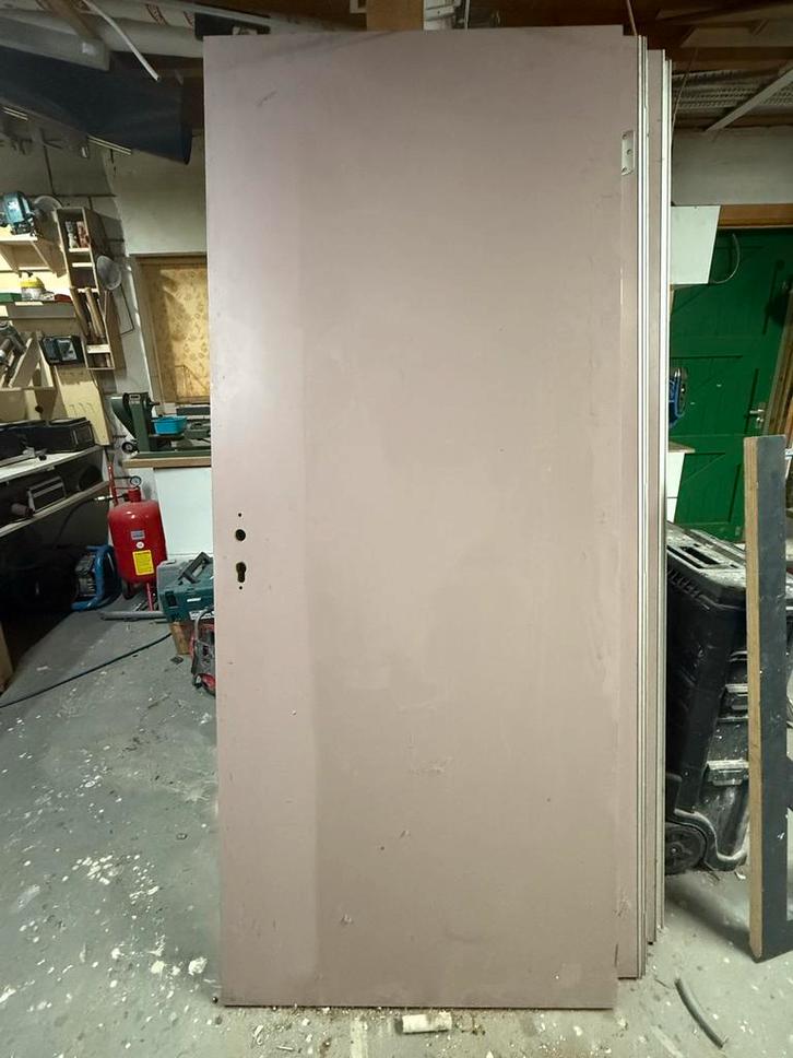 Brandwerende Openslaande Deuren - 8 Stuks, Doe-het-zelf en Verbouw, Deuren en Horren, Gebruikt, Binnendeur, 200 tot 215 cm, 80 tot 100 cm