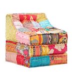 NIEUWE Poef multicolor logeerbed chaiselongue Tuinkussens et, Venlo, Nieuw, Ophalen of Verzenden, Overige vormen