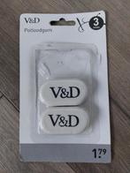 V&D Potloodgum, vintage nieuw, Ophalen of Verzenden, Nieuw, Gebruiksvoorwerp