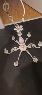 Witte Kroonluchter - 6 Arms, Huis en Inrichting, Ophalen
