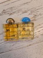 Vintage Courreges in blue parfum 2 stuks, Verzamelen, Parfumverzamelingen, Ophalen of Verzenden, Zo goed als nieuw, Miniatuur