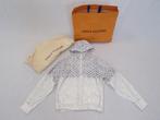 Louis Vuitton Damier Spread Windbreaker White Size 46, Maat 48/50 (M), ., Wit, Nieuw