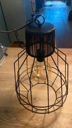 Industriele look hanglamp met spiraal bol, Huis en Inrichting, Lampen | Lampenkappen, Ophalen of Verzenden, Zo goed als nieuw
