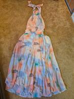NAOMI aquarel print maxi jurk, Ophalen of Verzenden, Nieuw, Maat 38/40 (M), Onder de knie