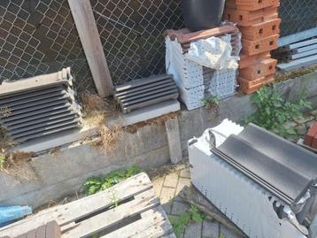 Restpartij 58 nieuwe pannen betonpan beschikbaar voor biedingen