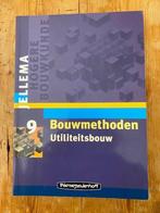 boek Utiliteitsbouw, bouwmethoden, Boeken, Techniek, Ophalen, Gelezen, Bouwkunde