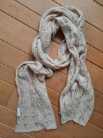 FOCUS sjaal beige gouddraad ajour, Maat 46/48 (XL) of groter, Ophalen of Verzenden, Sjaal, Focus