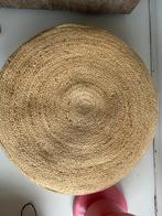 Rotan poef van Loods 5, Ophalen, Minder dan 50 cm, Rond, Riet of Rotan