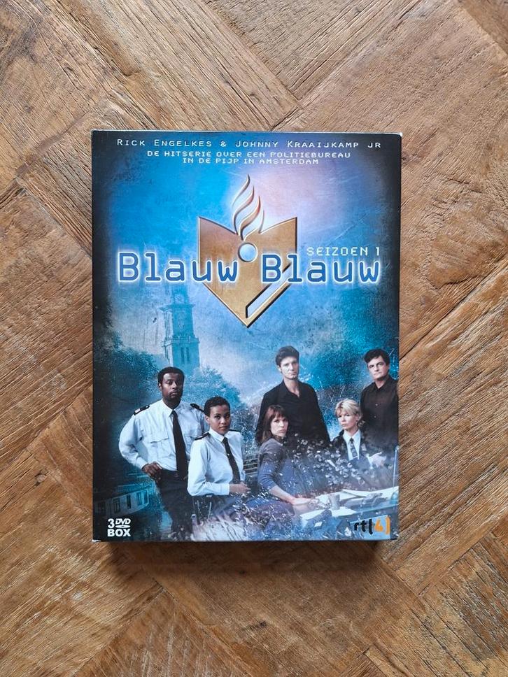 Blauw Blauw Seizoen 1 - DVD Boxset, Cd's en Dvd's, Dvd's | Tv en Series, Zo goed als nieuw, Drama, Boxset, Vanaf 12 jaar, Ophalen of Verzenden