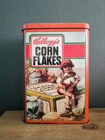 Vintage KELLOGG'S CORN FLAKES VOORRAADBLIK., Verzamelen, Blikken, Ophalen of Verzenden, Gebruikt, Overige, Overige merken