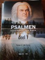 Psalmen gespiegeld aan Bach dl. 1 voor orgel, Muziek en Instrumenten, Bladmuziek, Orgel, Klassiek, Nieuw, Ophalen of Verzenden