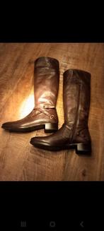 Nieuwe leren laars, Kleding | Dames, Schoenen, Hoge laarzen, Bruin, Nieuw, Ophalen of Verzenden