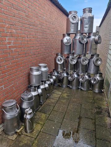 Gave rvs melkbus/melkbussen carbid bus in zeer goede staat  beschikbaar voor biedingen