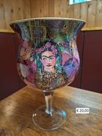 Prachtige decoupage vazen!, Huis en Inrichting, Ophalen, Overige kleuren, Minder dan 50 cm, Glas