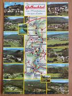 ansichtkaart Map Gelbachtal Duitsland, Verzamelen, Ophalen of Verzenden, 1960 tot 1980, Gelopen, Duitsland