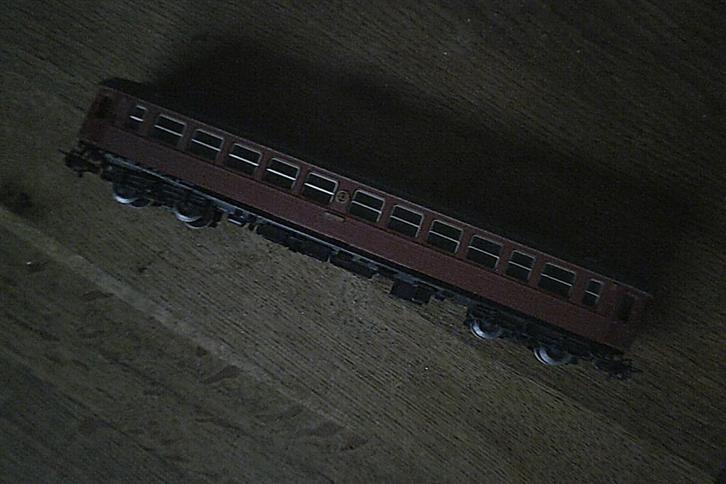 Marklin HO Zweeds (SJ) Personenrijtuig 2e klasse nr. 4072, Hobby en Vrije tijd, Modeltreinen | H0, Gebruikt, Wagon, Wisselstroom