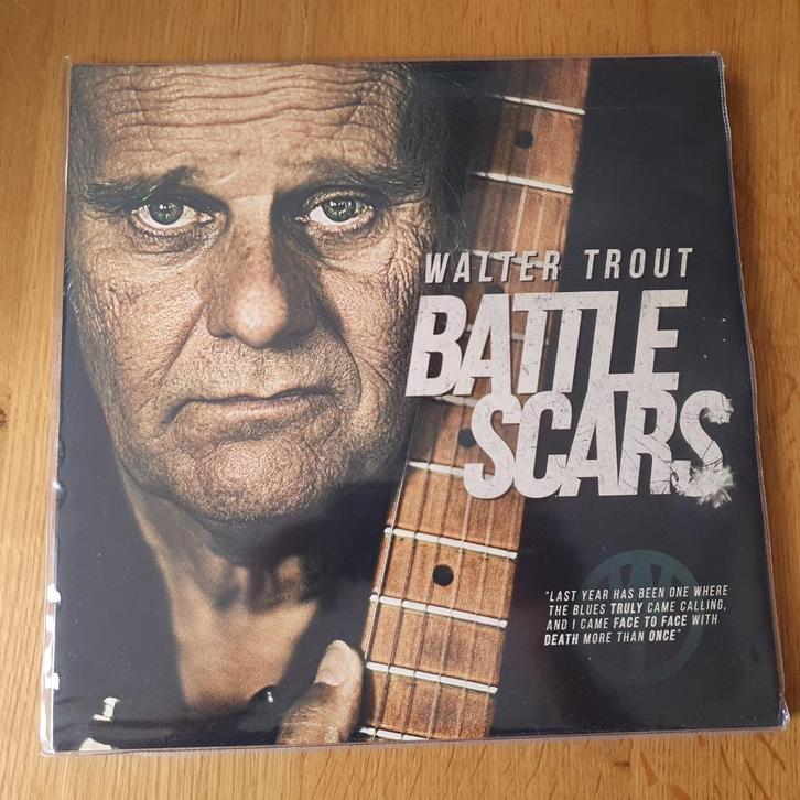 Walter Trout – Battle Scars (UK,EU&US 2015), Cd's en Dvd's, Vinyl | Jazz en Blues, Zo goed als nieuw, Jazz, 1980 tot heden, 12 inch