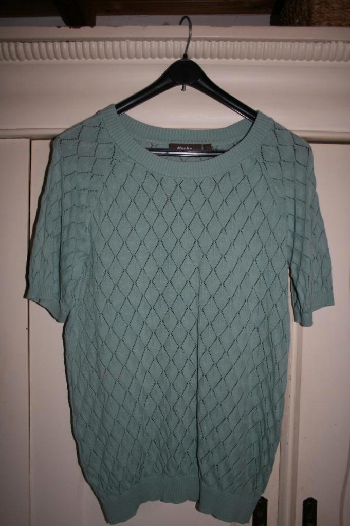 4 Funky Flavours mooie groene top mt. L, Kleding | Dames, Tops, Zo goed als nieuw, Maat 42/44 (L), Groen, Korte mouw, Ophalen of Verzenden