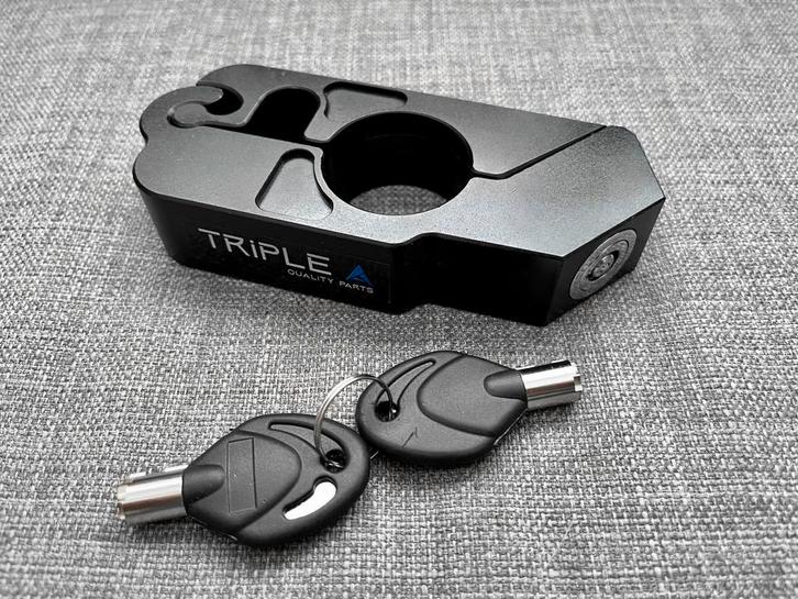 Triple A - Stuurslot Remhendel & Gashendel, Motoren, Accessoires | Sloten, Nieuw, Ophalen