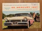 1957 Mercury brochure, Verzenden, Zo goed als nieuw, Overige merken