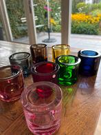 8 IITTALE Waxinelichthouders - Vintage Design Glaswerk, Ophalen of Verzenden