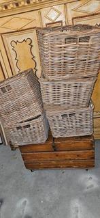 Brocante grote manden en mooie kist, Ophalen, Minder dan 50 cm, 50 tot 100 cm, Zo goed als nieuw