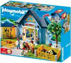 Playmobil 4343 Dierenkliniek + Extra's in box!, Ophalen of Verzenden, Gebruikt, Complete set