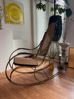 Jaren ‘60 schommelstoel Thonet-stijl vintage design, Ophalen, Zo goed als nieuw, 50 tot 75 cm, Thonet