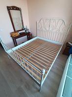 ikea leirvik 200x160, Ophalen, Gebruikt, Wit, Tweepersoons